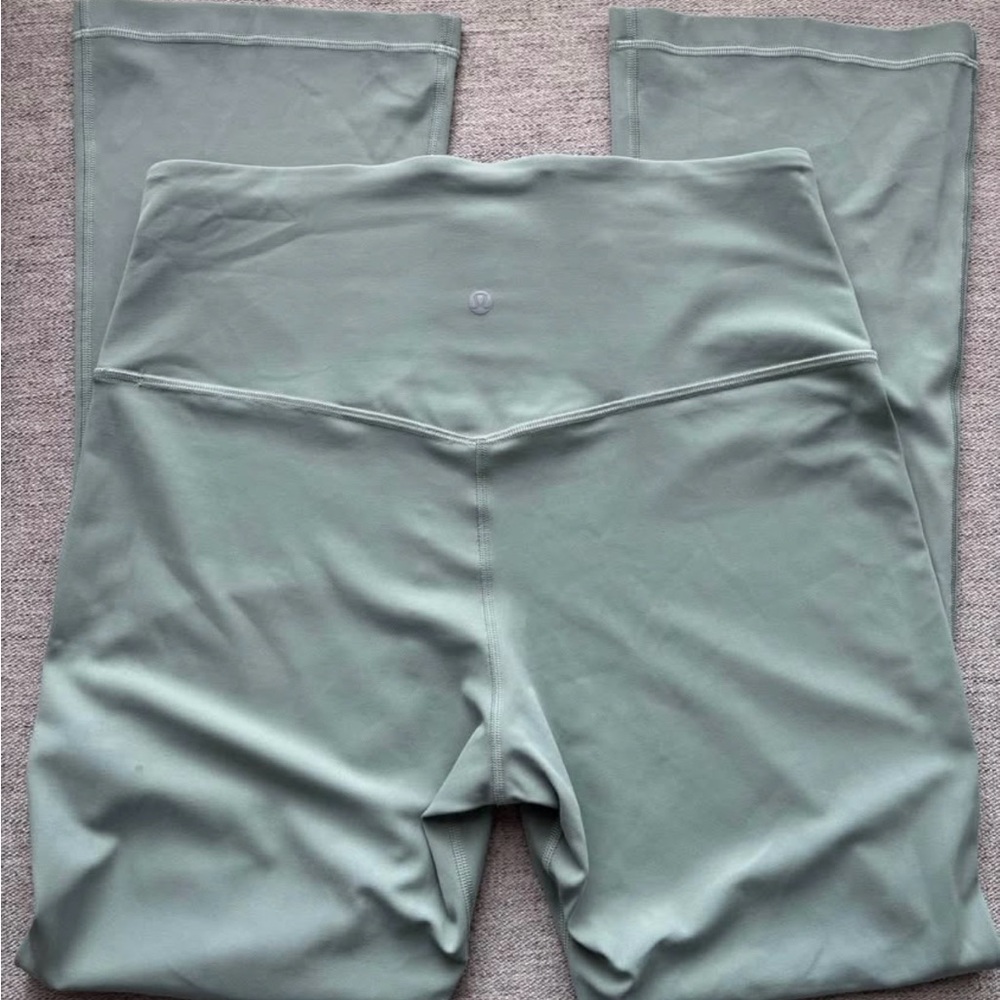 Lululemon Align High-Rise Mini Flared Pants in Sage